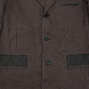 山也 郝 磨毛亚麻拼接西装外套 商品缩略图1