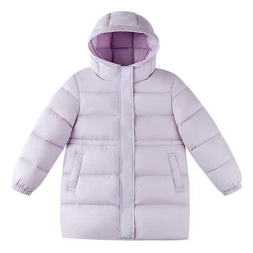 【实体店同款】女童中长款羽绒服冬季新款安奈儿童装AG545470 商品图5