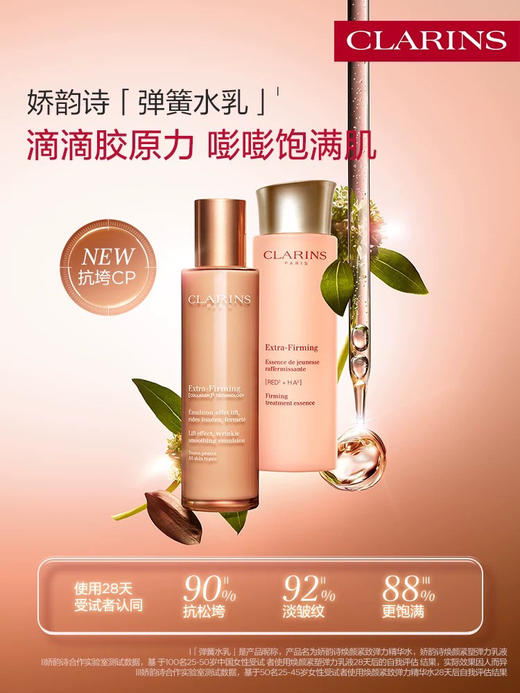 【新品】娇韵诗 焕颜紧致弹簧水乳 商品图0