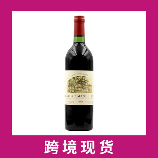 1982年玛格莱娜酒庄干红葡萄酒 Chateau Magdelaine 商品图0