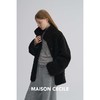 MAISON CECILE 两色/加厚羊毛复古保暖可立领秋冬百搭廓形外套 商品缩略图2