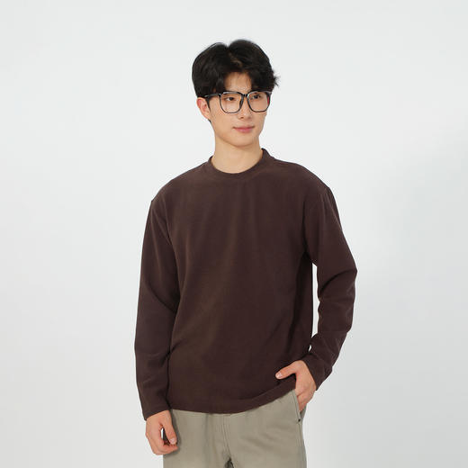 百搭休闲基础天鹅绒T恤打底衫-纪念日百货门店同款167545580 商品图0