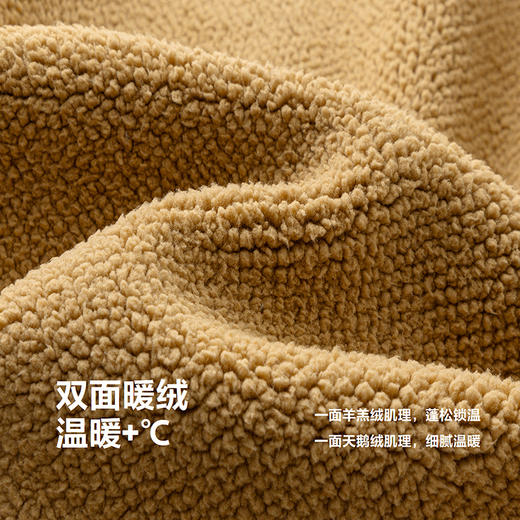 【绒绒衣】迷你巴拉冬新款男女童双面暖外套宝宝保暖毛绒夹克 商品图3
