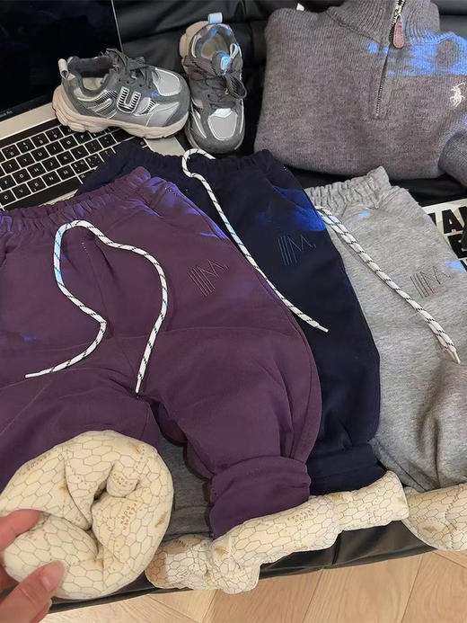 【儿童秋冬加厚抗寒棉裤】宽松加绒休闲裤子宝宝四层夹棉运动裤 商品图1