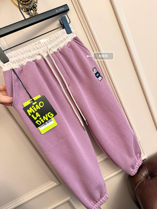 小熊加绒卫裤 商品图5