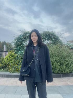 MAISON COVET 绗缝驼绒上衣