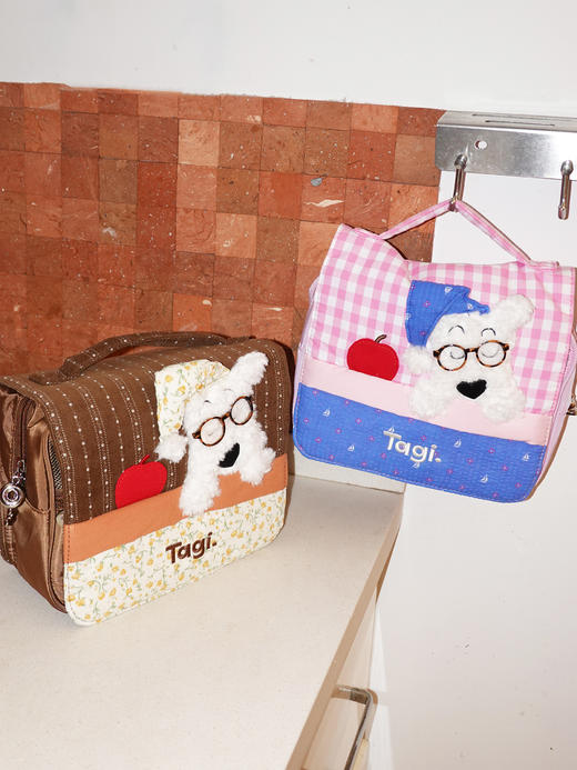 Tagi 哈哈小狗晚安可爱便携收纳袋 商品图2