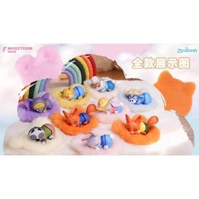 疯狂动物城 趴趴乐 全11种 9只/盒 盲盒