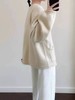 D111120秋冬2025新款慵懒风的圆领毛衣外套女款 商品缩略图1