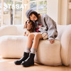 【童鞋】星期六英伦复古女童烟筒靴SSD3192U47 商品缩略图3