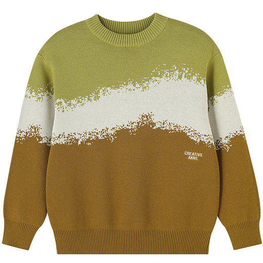 【实体店同款】男童圆领针织衫冬季新款安奈儿童装AB544038 商品图6