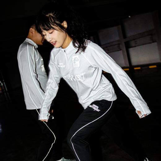 小李子 蜂锐FOOTYBEAST银翼系列足球半拉链长袖训练服吸排透气套头衫女款 商品图3