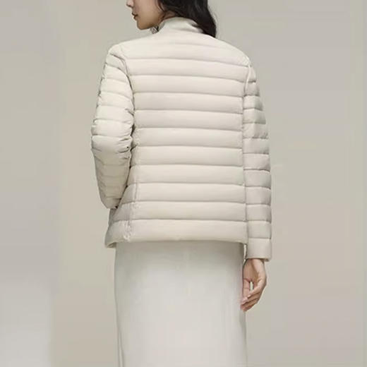 裁缝学苑AH85轻薄羽绒服纸样女装短款新款圆领内胆外套上衣样板 商品图3