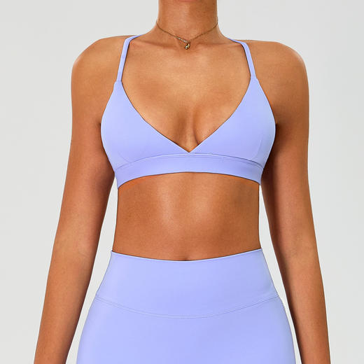 跃牌【化蝶双飞】系列 裸感瑜伽文胸女交叉美背运动文胸紧身速干健身运动内衣TM0267+TM0269+TM0271+TM0270 商品图1