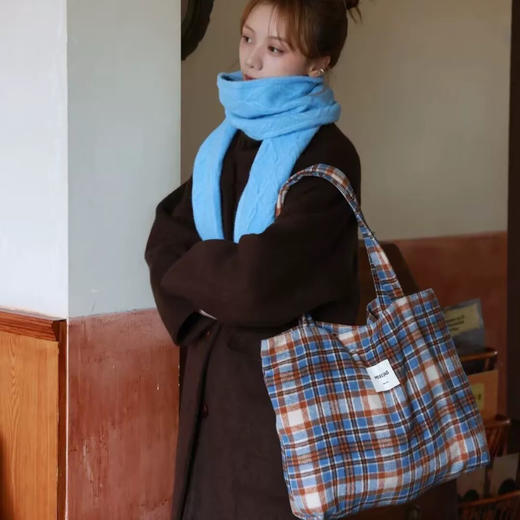 2025新款毛呢托特包 东大门同款 包身容量大 通勤百搭 商品图5