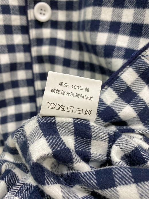 松植屋《企鹅》全棉磨毛男款长袖套装秋冬加厚绒布睡衣家居服 商品图6