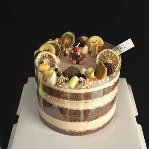 巧克力蛋糕（提前2天预定）装饰随机搭配 商品图0
