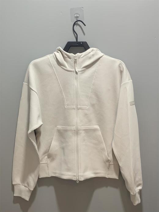 安踏运动女2025秋季新款翻领针织开衫休闲宽松运动上衣 162537704 商品图0