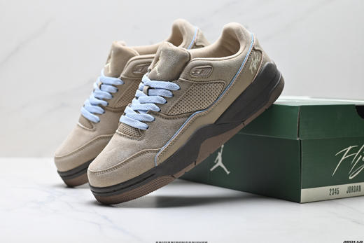 耐克乔丹Jordan FLIGHT COURT ATE防滑耐磨低帮复古球鞋IO7612-220男女鞋 商品图7