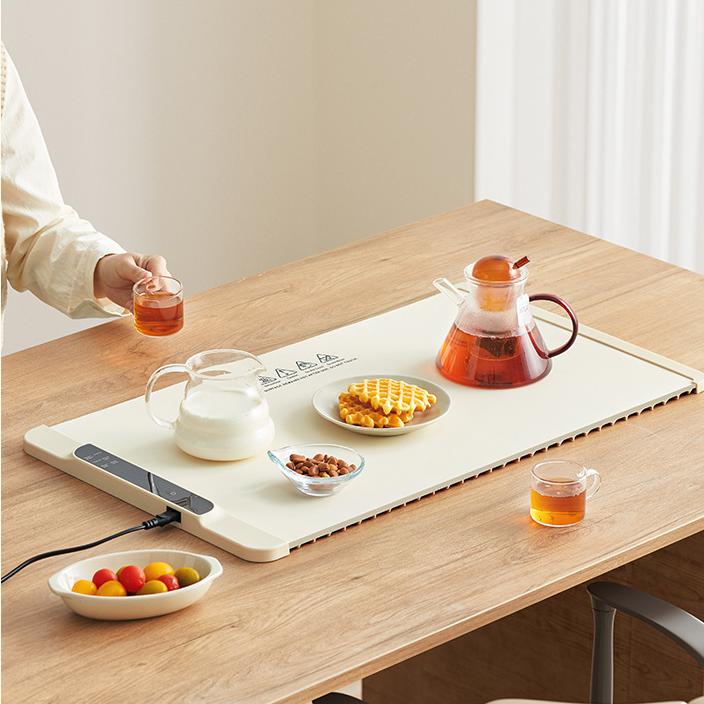 第三代硅胶暖菜板不伤桌面