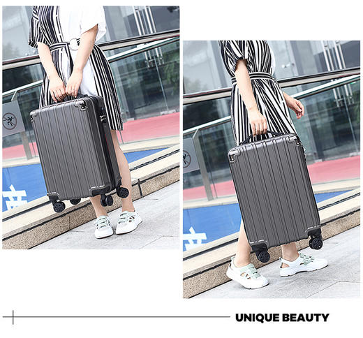 趣游帮拉杆箱（jdy-1202） 20寸 银灰 商品图3