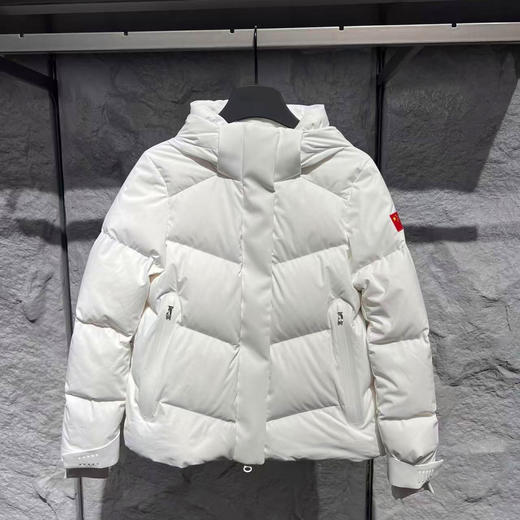 安踏冠军2025冬装新款女士短款羽绒服鹅绒外套面包服162540907 商品图3