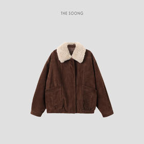 THESOONG|"进口稀珍山羊绒皮"法国拉贡新国标90白鹅绒羽绒服HWYRF8204