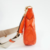 【98新】Gucci古驰739709橘色全皮压纹Matelasse月牙包腋下包单肩包女士031125TJ57 商品缩略图3