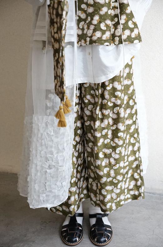 Bunon丝质羽毛叠穿罩裙 商品图3