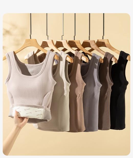 梦惠妮·暖糯绵羊毛背心 ｜ 1件顶多件，暖似羊毛毯，免穿bra！ 商品图3