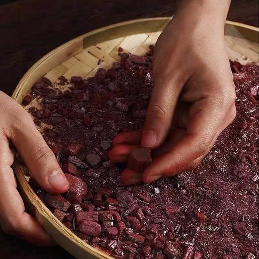 岸纾 天然高含量朱砂平安扣吊坠 商品图2