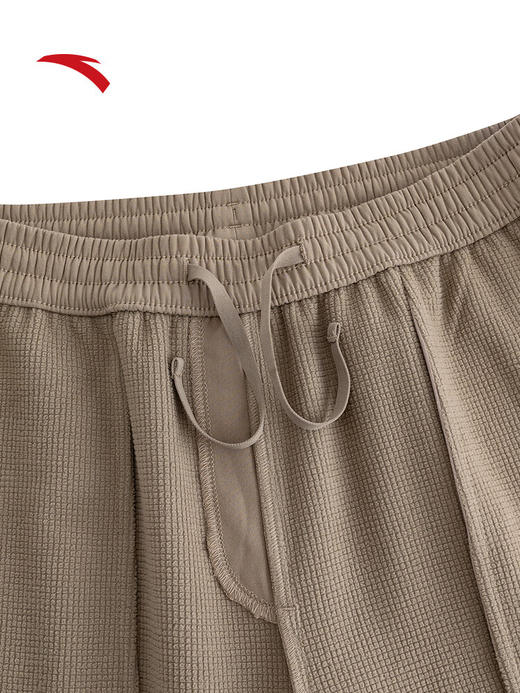 安踏山壳裤丨女防泼水加绒运动长裤梭织徒步登山户外软壳裤162546504N 商品图3