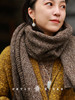 PETIT SCHAN小闪 ACC#043 Open Sesame 芝麻开门 牦牛绒骆驼绒混纺手纺纱手工编织大披肩围巾 商品缩略图0