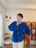 D111120秋冬2025新款慵懒风的圆领毛衣外套女款 商品缩略图5