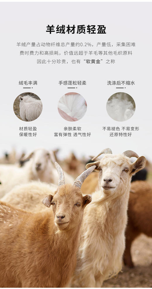 松植屋秋冬男款羊绒暖暖衣山羊绒保暖衣圆领长袖长裤套装 商品图9