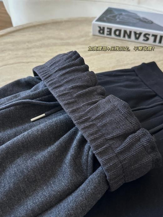 醋酸羊毛加绒加厚高腰显瘦拖地喇叭裤 商品图13