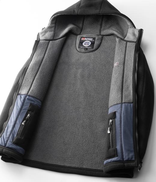 外贸款 秋冬双面摇粒绒加厚保暖外套 立领/连帽 面料柔软 防寒保暖 商品图4