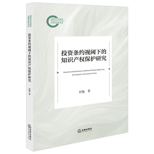 投资条约视阈下的知识产权保护研究 何艳著 法律出版社 商品图4