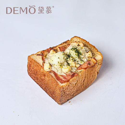 白酱培根蛋吐司烧|White Sauce Bacon Egg Toast Bake 商品图1