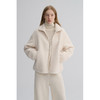 MAISON CECILE 重磅颗粒羊毛厚实软糯保暖廓形百搭翻领拉链外套 商品缩略图0