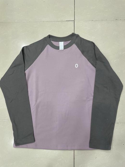 D111124男女秋冬旅行轻量保暖磨毛圆领长袖T恤 商品图10