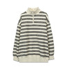 基础休闲条纹立领套头卫衣-纪念日百货门店同款166594443 商品缩略图4