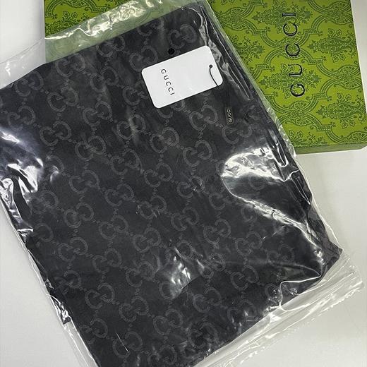 【送礼盒礼袋】Gucci古驰织花羊毛真丝围巾  香港直邮 商品图6