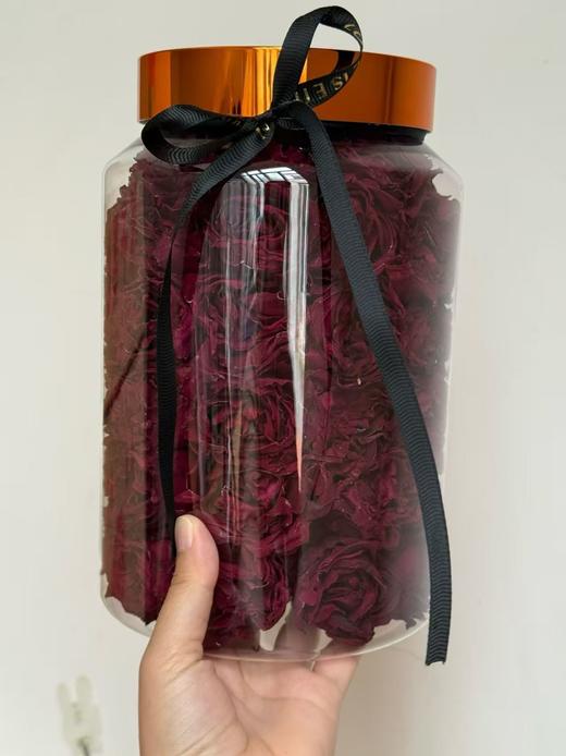 【高原采云南番外好物】冻干墨红玫瑰精致罐装100g/60礼盒装，养生花茶，健康可口，去有风的地方许红豆喝的升级版花茶！ 商品图3