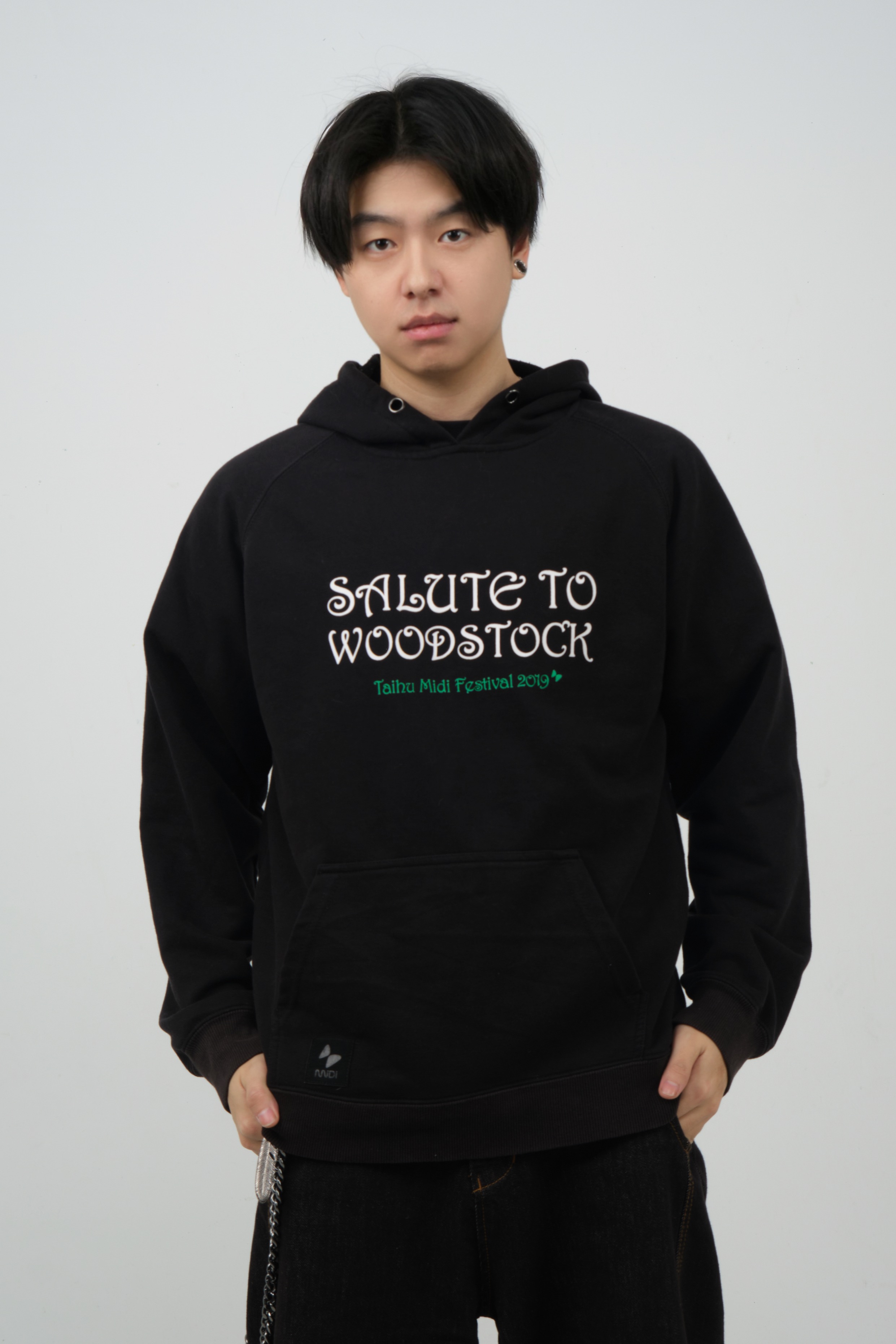 致敬伍德斯托克主题迷笛卫衣