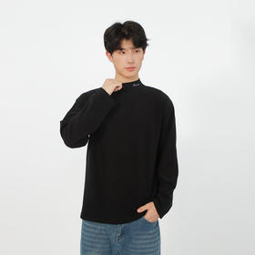 基础纯色双面抓毛刺绣T恤-纪念日百货门店同款165993338