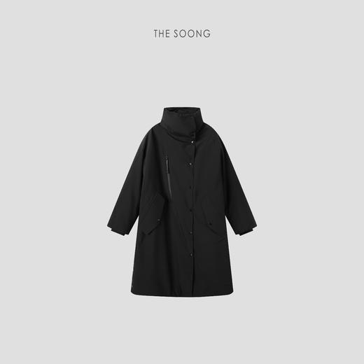 THESOONG"御寒升级"极简防泼水锁温空气层90鹅绒立领羽绒服HWYRF8200 商品图0