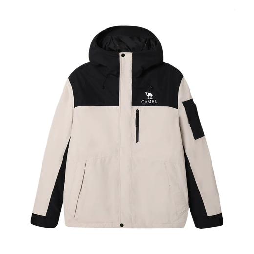 骆驼 329.9元 男款夹棉冲锋衣 (线上线下同时在售不保证有货，活动款不退不换介意勿拍) 613320-GJ 商品图0