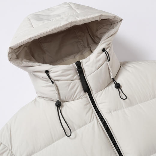 麦壳止布为衫2025秋冬新款鹅绒连帽短款面包鹅绒服（下单3-7天发货） 商品图7