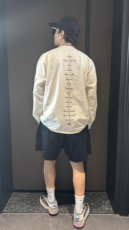 宽松版型情侣款长袖T（波哥穿S码） 商品图5